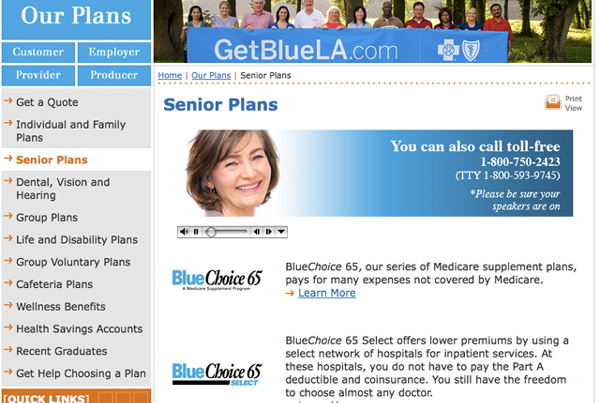 Blue Cross Blue Shield of Louisiana – eVoice Sample