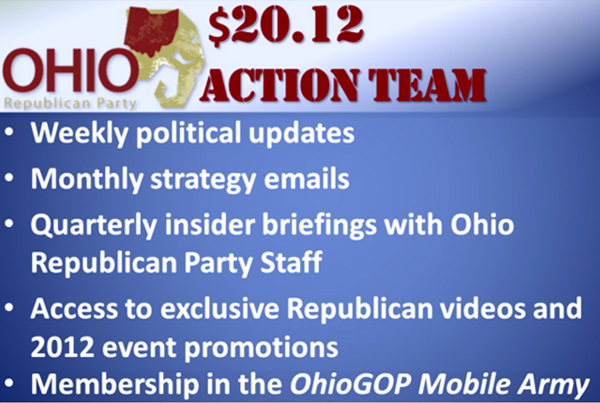 Ohio Republican Party Sample